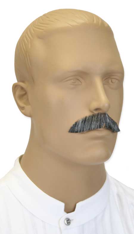 Dapper Mustache - Gray