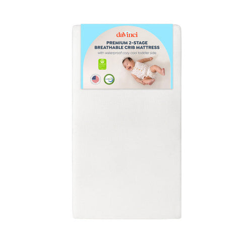 DaVinci Premium 2-Stage Breathable Crib Mattress