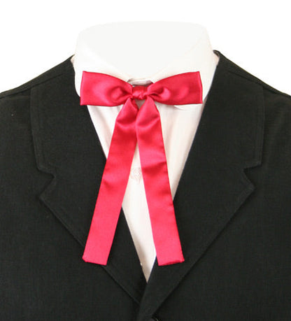 Deluxe Western Bow Tie - Red