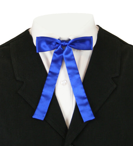 Deluxe Western Bow Tie - Royal Blue