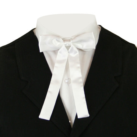 Deluxe Western Bow Tie - White