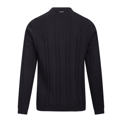 Urban Pioneers Male Denby Half-zip SWEATER DARK NAVY