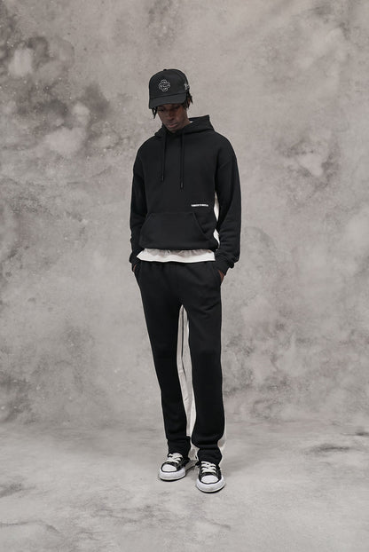DESIGN DEPARTMENT PANEL JOGGERS - BLACK