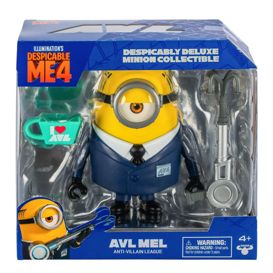 AVL Mel Deluxe Despicable Minion Collectible action figure in box