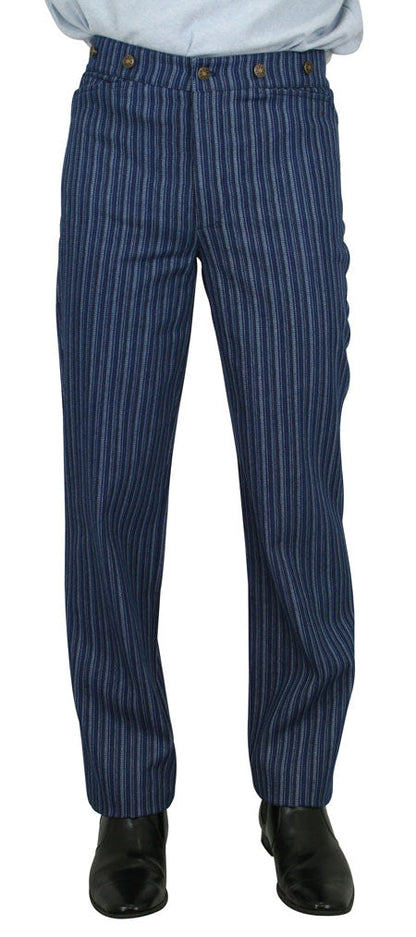 Dixon Trousers - Blue/White
