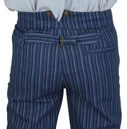 Dixon Trousers - Blue/White