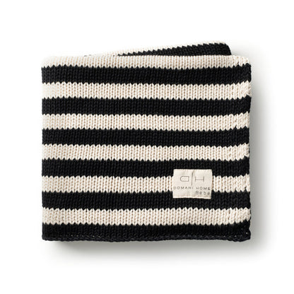 Domani Home Iconic Stripe Knit Baby Blanket