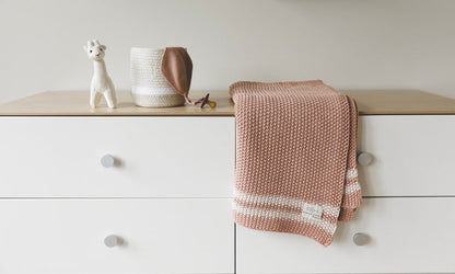 Domani Home Marici Striped Baby Blanket