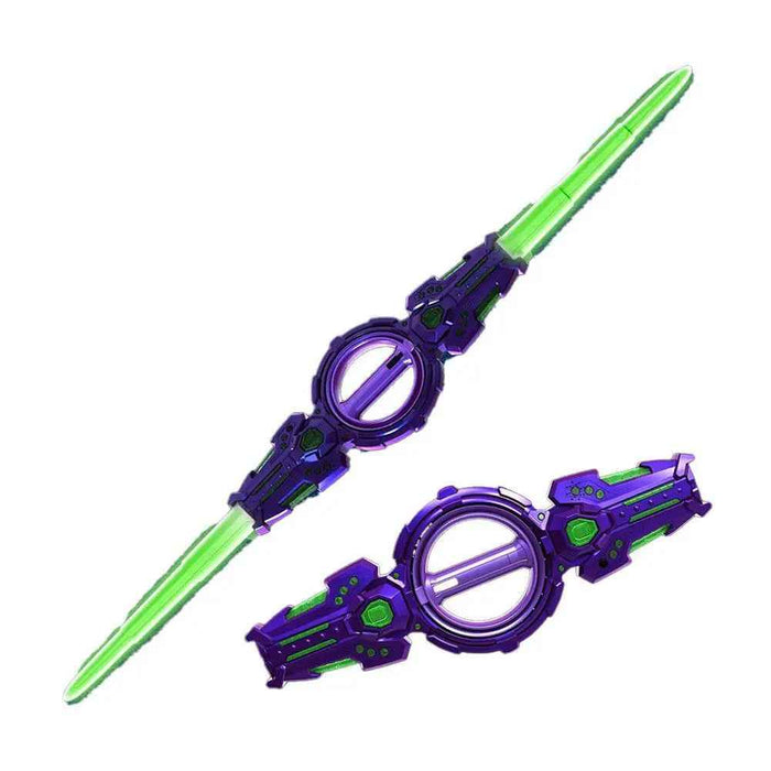 Toy Double Ended Retractable Double Edged Lightsaber