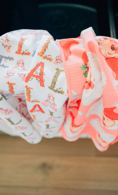 Double-Sided Holiday Mystery Hand Towel