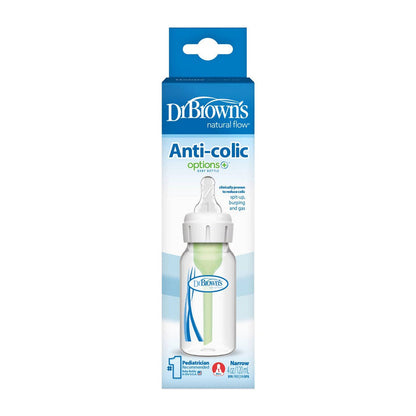 Dr. Brown's Natural Flow Anti-Colic Options+ Narrow Baby Bottle
