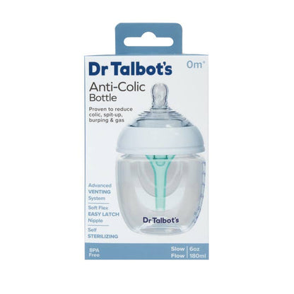 Dr. Talbot's Anti-Colic Self-Sterilizing Baby Bottle | 6 oz.