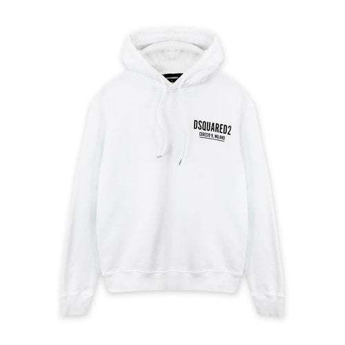 DSQUARED2 - Ceresio9 Cool Hoodie in White - Nigel Clare