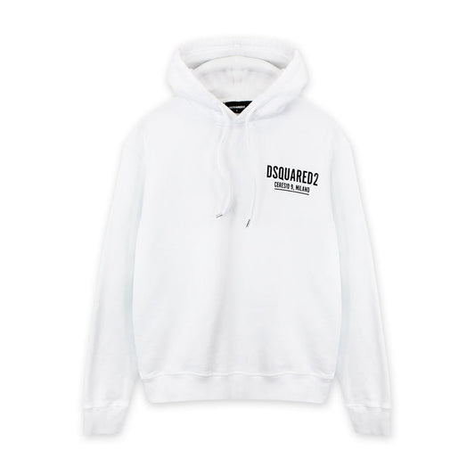 DSQUARED2 - Ceresio9 Cool Hoodie in White - Nigel Clare