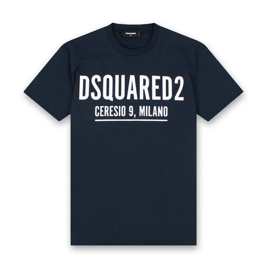 DSQUARED2 - Ceresio9 T-Shirt in Navy - Nigel Clare