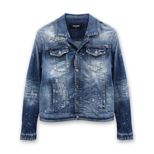 DSQUARED2 - Distress Dan Denim Jacket - Nigel Clare