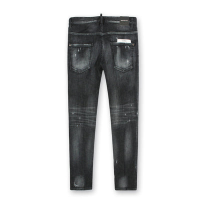 DSQUARED2 - Distressed Super Twinky Jeans in Grey - Nigel Clare