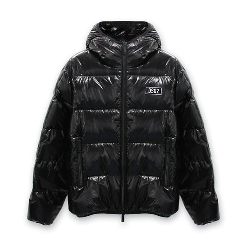 DSQUARED2 - Dsq2 Puffer Jacket in Black - Nigel Clare