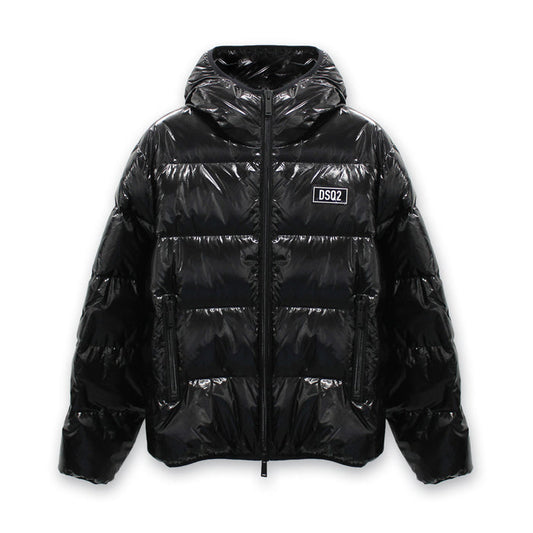 DSQUARED2 - Dsq2 Puffer Jacket in Black - Nigel Clare