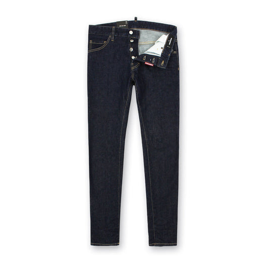 DSQUARED2 - Icon Dark Wash Jeans in Navy - Nigel Clare