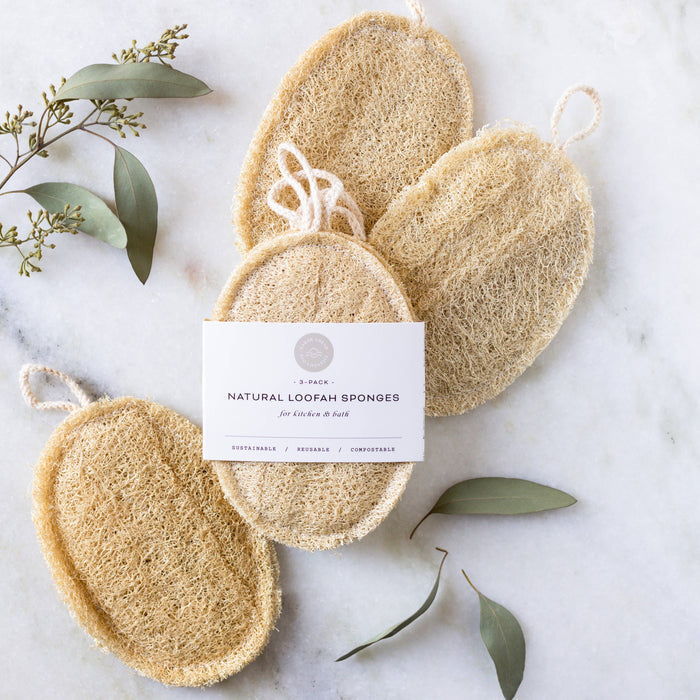 Earth Ahead - Double Layer Large Natural Loofah Sponge