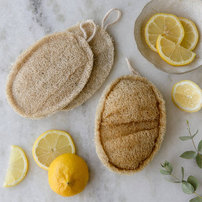 Earth Ahead - Double Layer Large Natural Loofah Sponge