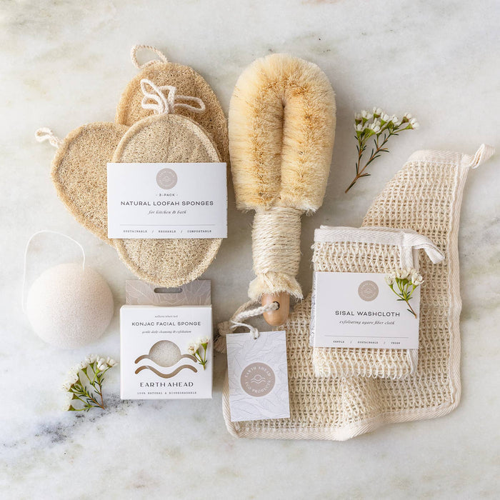 Earth Ahead - Double Layer Large Natural Loofah Sponge