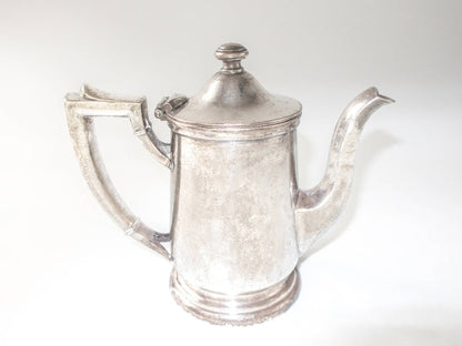 El Conquistador Hotel Tucson Silver Soldered Teapot 1946 International Silver