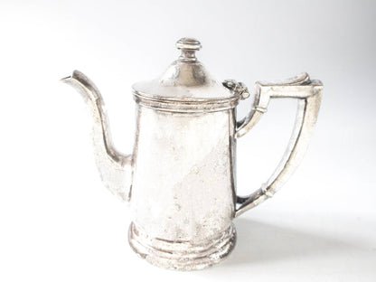 El Conquistador Hotel Tucson Silver Soldered Teapot 1946 International Silver