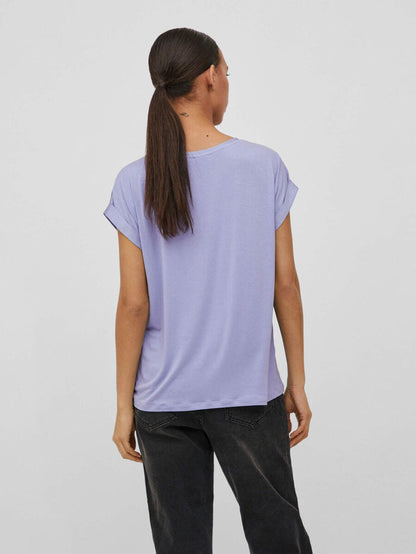 ELLE SATIN TOP (LAVENDER)