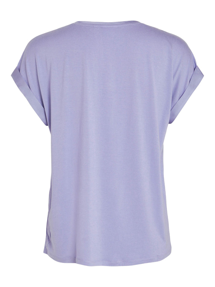 ELLE SATIN TOP (LAVENDER)