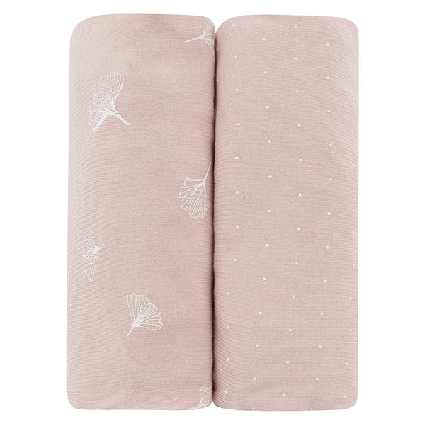 Ely's & Co. Cotton Crib Sheet - 2 Pack