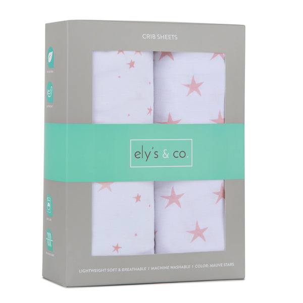 Mauve Pink Stars