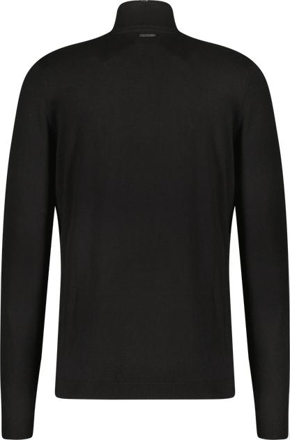 Urban Pioneers Male Espen Half-zip SWEATER BLACK
