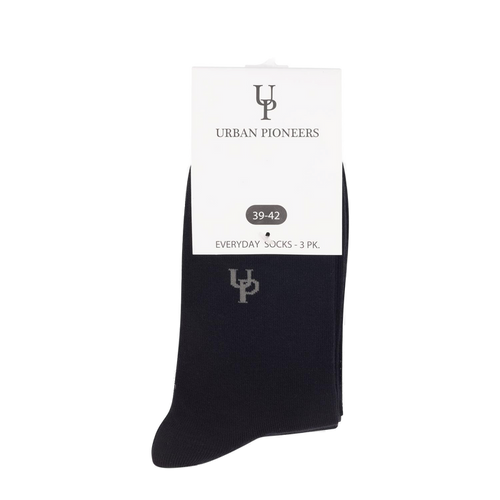 Urban Pioneers Uni Everyday Socks SOCKS BLACK