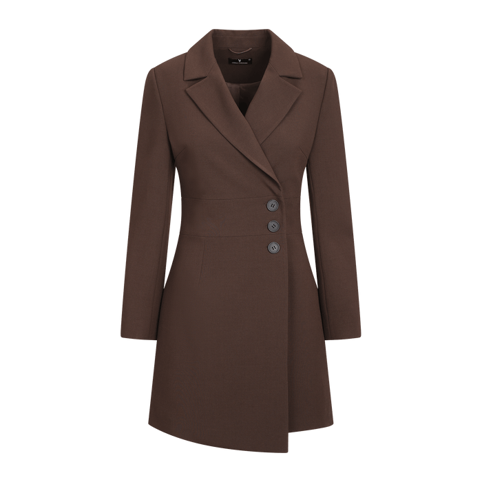 Urban Pioneers Female Exa Dress DRESS BLACK COFFEE