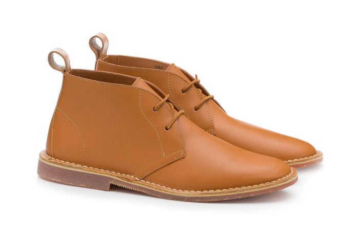 Moral Code Faye Women's Chukka Boot -Cognac-11 #color_cognac