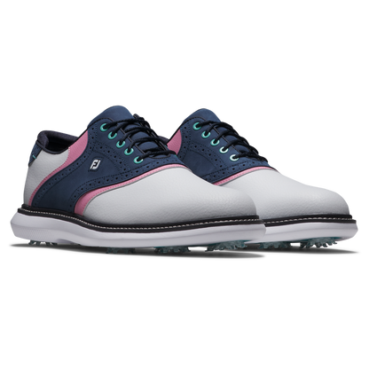 FOOTJOY MENS NEW WAVE TRADITIONS SPIKED GOLF SHOES 25
