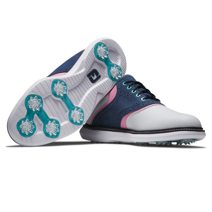 FOOTJOY MENS NEW WAVE TRADITIONS SPIKED GOLF SHOES 25