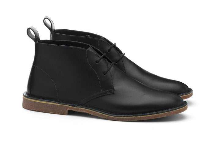 Moral Code Forrest Men's Chukka Boot -Black-8  #color_black