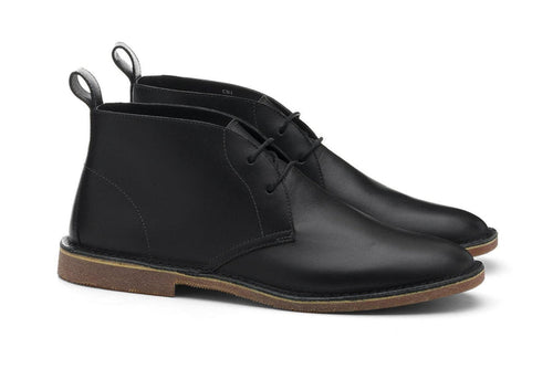 Moral Code Forrest Men's Chukka Boot -Black-8  #color_black