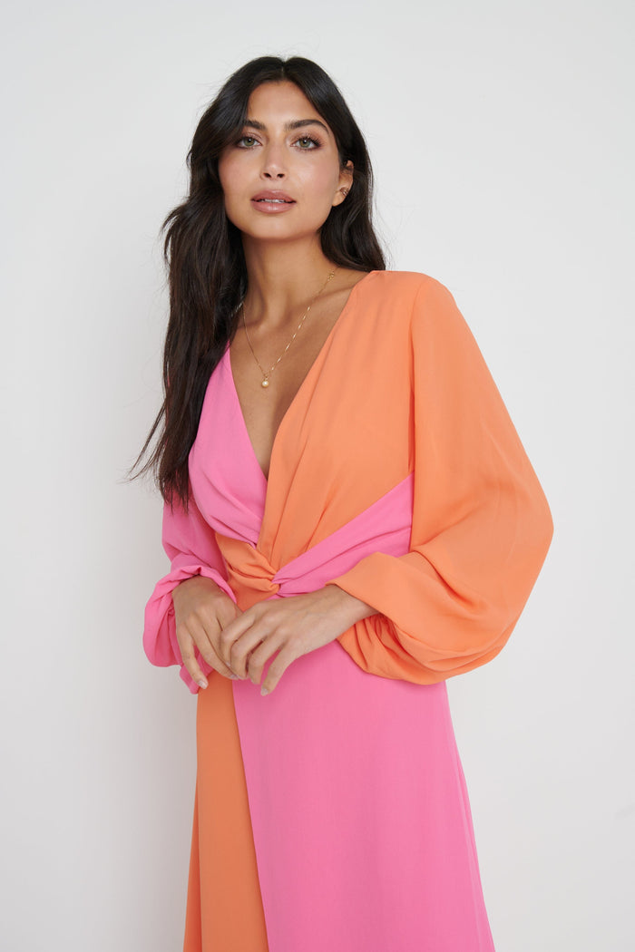 Freida Backless Dress (Multi)