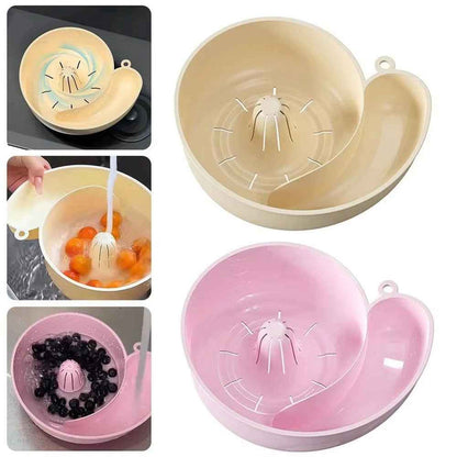 Fruit Washing Bowl for Effortless Fruit & Vegetable Cleaning