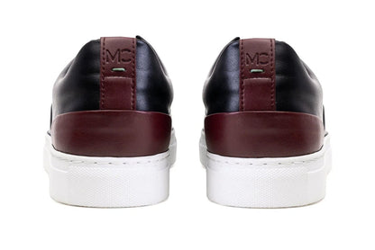 Moral Code Gala Women's Vegan Sneaker - #color_black-red
