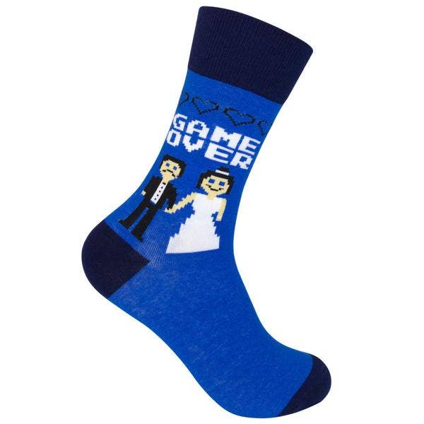 Game Over Wedding Socks - Wichita Home Outlet