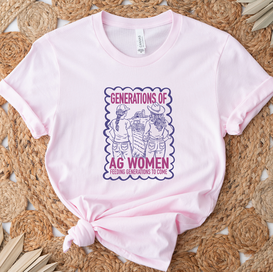 Generations Of Ag Women- Bella Canvas T-Shirt