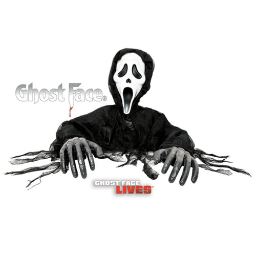 Ghost Face grave breaker outdoor Halloween decoration