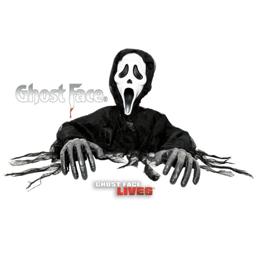 Ghost Face grave breaker outdoor Halloween decoration