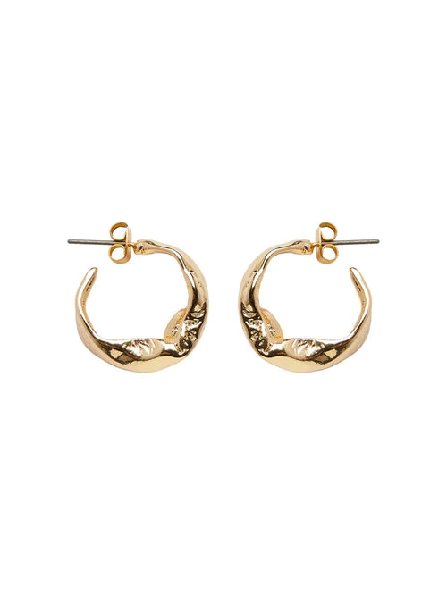GIA HOOP EARRINGS (GOLD)