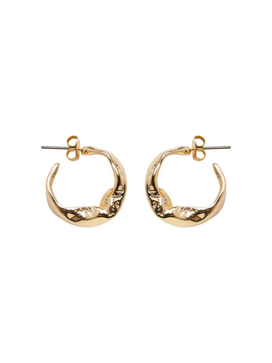 GIA HOOP EARRINGS (GOLD)
